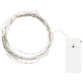 LED garland IKEA Vissvass 40 lamps